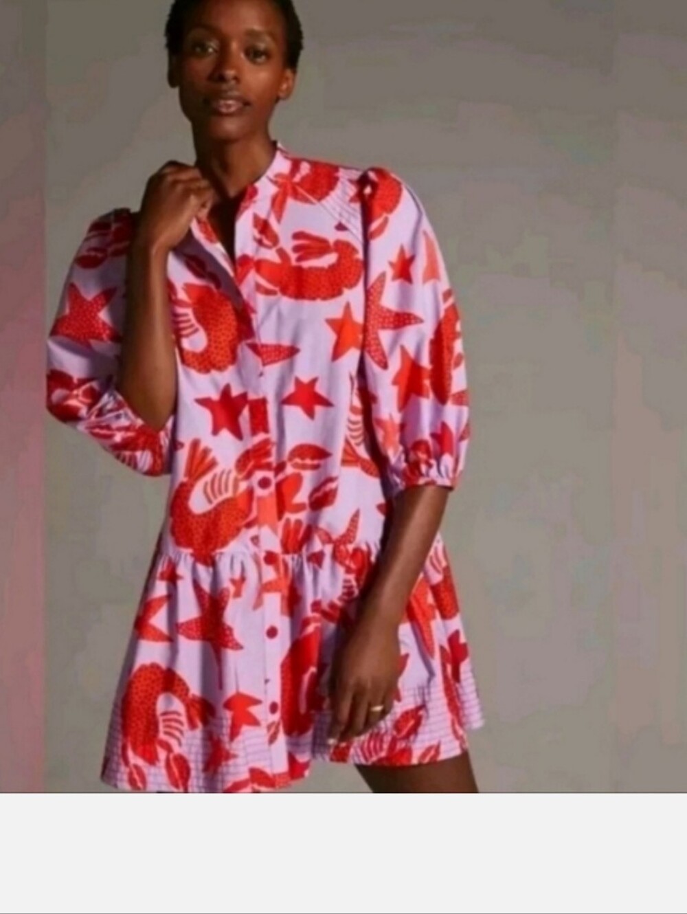 Farm Rio Lobster Minidress - Picture 2 of 7